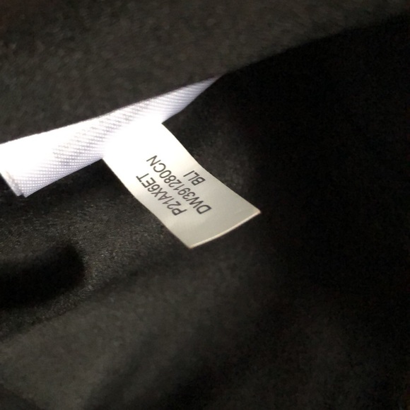 DKNY (M) Bli blk / ivory dressy 2 pieces 3/4 sleeves blouse / tunic - Picture 10 of 16